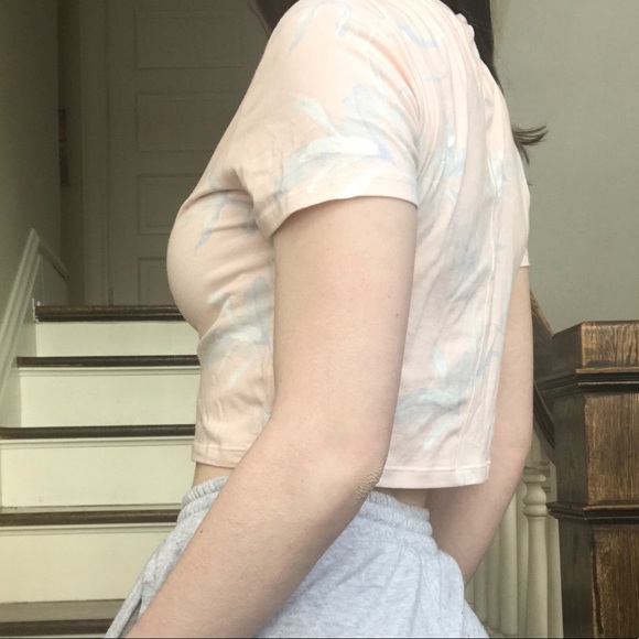 Pac Sun basics pink floral top size XS - Picture 3 of 6